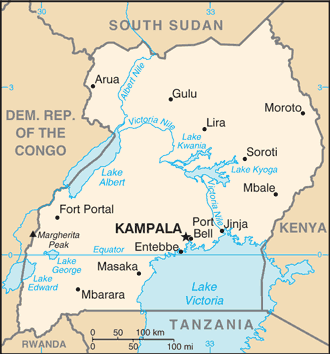 a ciento once y mantener una ciudad autónoma (kampala)